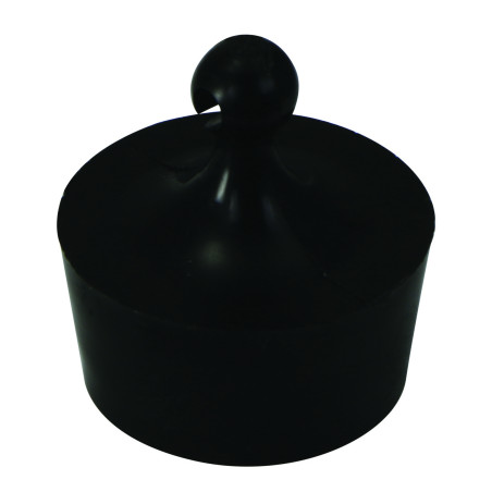 Bouchon pour bonde ø 50 mm noir