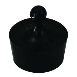 Bouchon pour bonde ø 40 mm noir