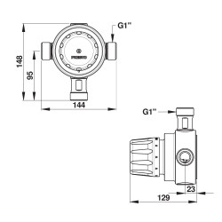 Mitigeur centralisé Prestotherm 84L