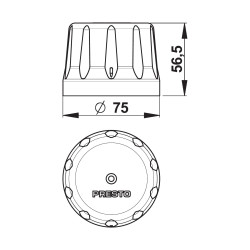 Capuchon Prestotherm 84L-134L et 188l
