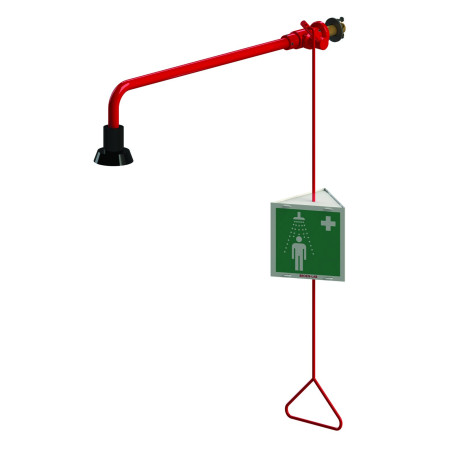 Douche alimentation murale 1/2 avec 1 tete