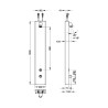 Panneau plp touch®-version legionelle-inox-al ar