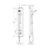 Prestotem 2 P50 mitigeur thermostatique douche temporisé mécanique et douchette