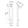 Prestotem 2 monocommande mitigeur douche