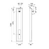 Prestotem 2 Touch robinet douche temporisé tactile