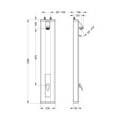 Prestotem 2 monocommande mitigeur douche santé