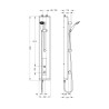 Prestotem 2 Touch Mastermix mitigeur thermostatique douche tactile et douchette