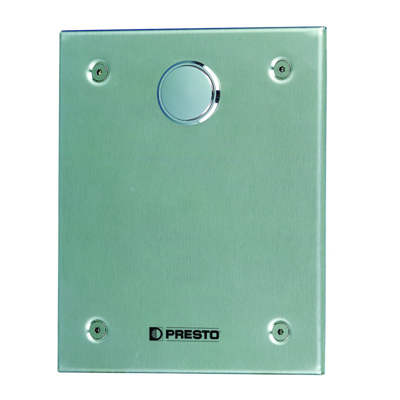 Face avant pour chasse directe mécanique temporisée P1000 E inox et 4 vis