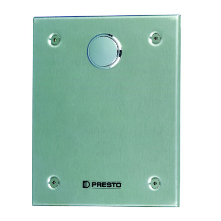 Face avant pour chasse directe mécanique temporisée P1000 E inox et 4 vis