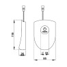 Plastron bouton complet dl400 e touch
