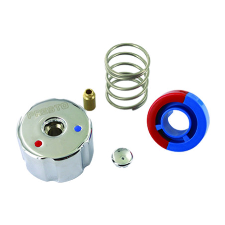 Bouton chromé pour mitigeur de lavabo 4000s