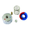 Bouton chromé pour mitigeur de lavabo 4000s