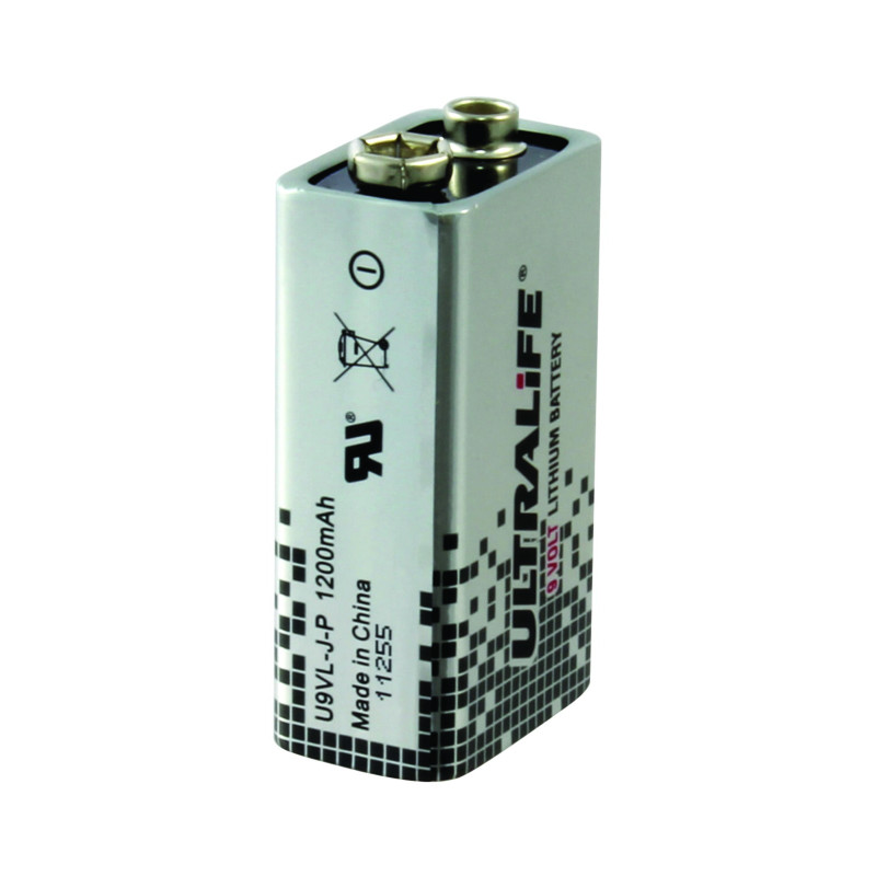 Sachet pile lithium 9v