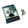 Amorceur pour douche mécanique DL 400 encastré ou traversée de cloison gris
