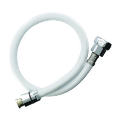 Flexible souple de 60 cm pour lave-bassin avec écrous tournants