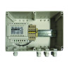 Transformateur 230 V AC / 12 V AC boîtier étanche IP65, 6 à 10 robinets (35 VA)