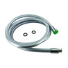 Flexible 1750 mm pour douche, FF G1/2", PVC gris