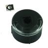 Bouton noir pour mitigeur de lavabo 4000s avec insert