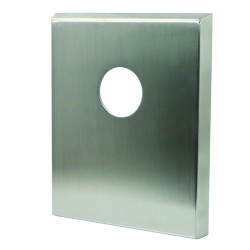 Face avant inox anti-vandalisme pour chasse directe P1000 XL (sans amorceur)