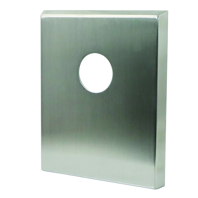 Face avant inox anti-vandalisme pour chasse directe P1000 XL (sans amorceur)