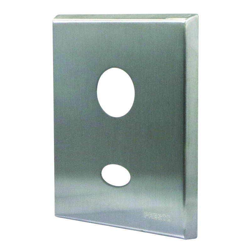 Face avant antivandalisme en inox brossée pour chasse Presto7100XL/7200XL