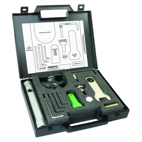Mallette d'outils pour maintenance des robinets PRESTO