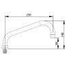 Sachet bec double cintrage a250 h58