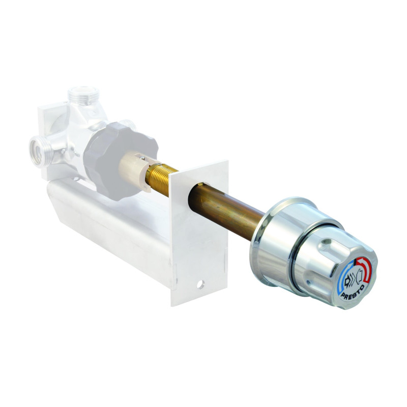 Commande pour mitigeur de douche ALPA traversée de cloison 186mm