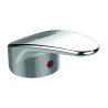 Manette pleine SIRIUS chrome