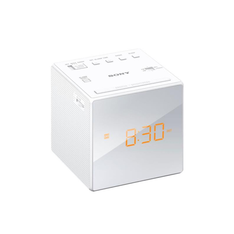 SONY Radio-réveil ICFC1W.CED
