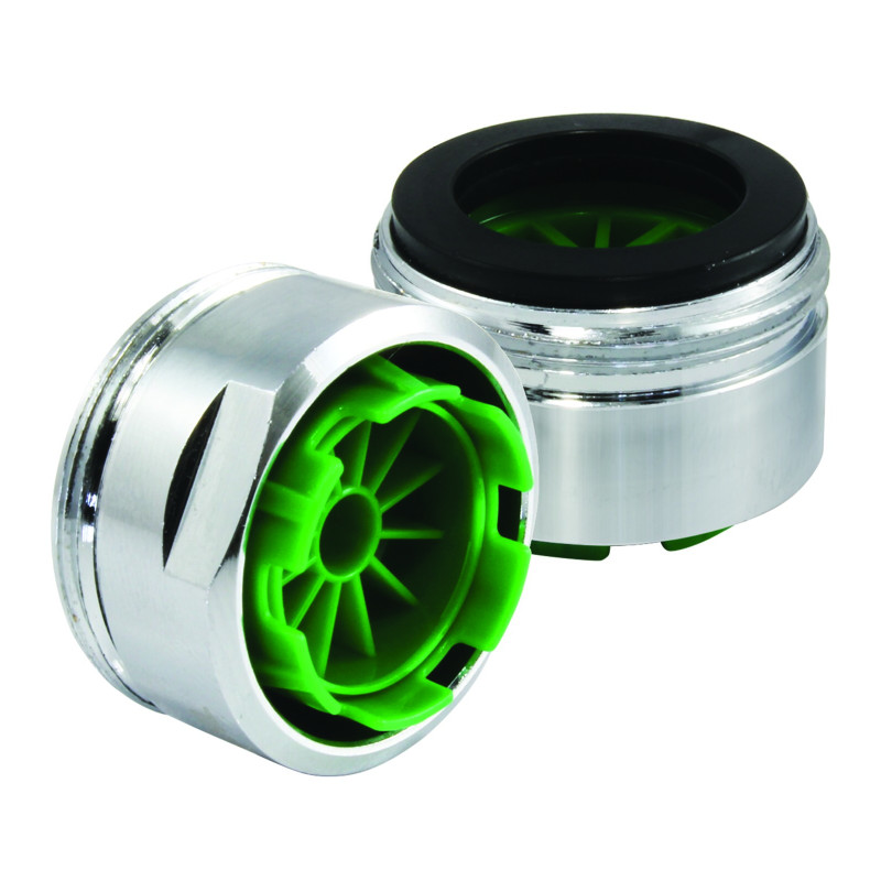 10 brise-jet verts complets M24x1