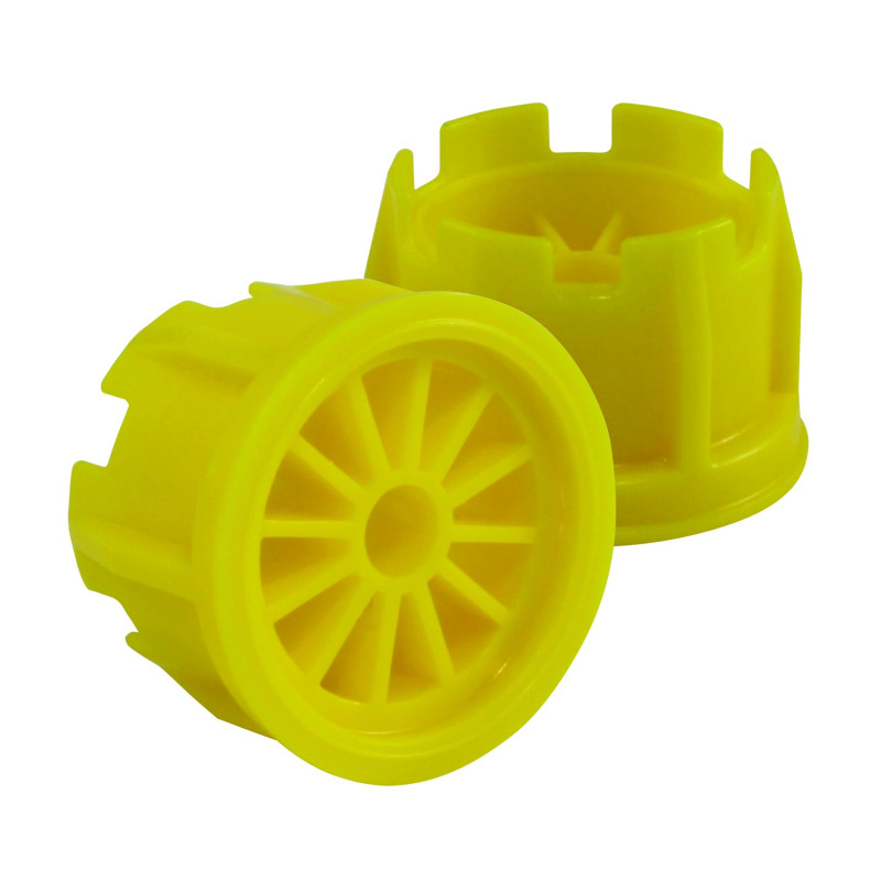 10 brise-jet jaunes seuls MF