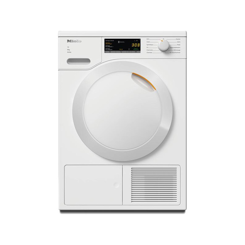 MIELE Sèche-linge posable pompe à chaleur - ChromeEdition - Bandeau droit, to *
