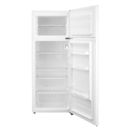 GLEM Réfrigérateur pose libre 2 portes 143 cm - 204 L (163 + 41) - 40 dB - 4 *