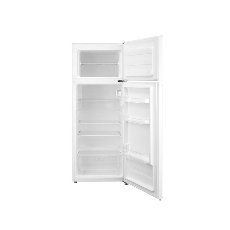 GLEM Réfrigérateur pose libre 2 portes 143 cm - 204 L (163 + 41) - 40 dB - 4 *