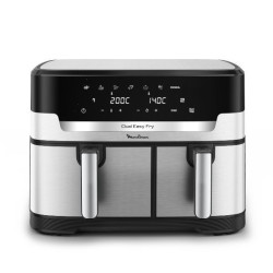 MOULINEX FRITEUSE À AIR DUAL EASY FRY XXL, CUISSON SYNCHRONISÉE, CAPACITÉ DE 11 *