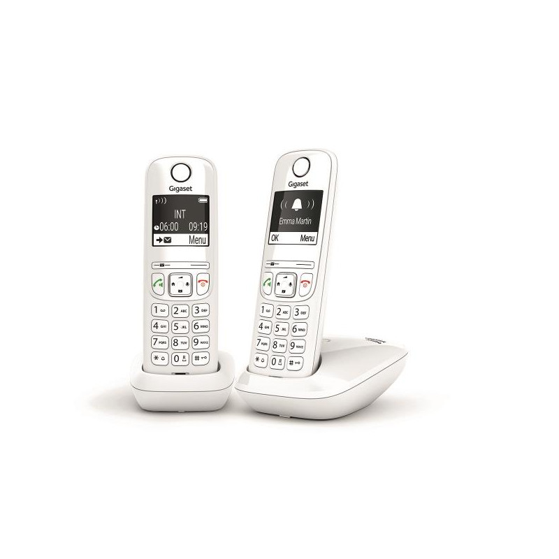 GIGASET Téléphone résidentiel AS690DUOW