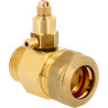 Purgeur manuel solaire CU22 3/4" - Raccord à compresion