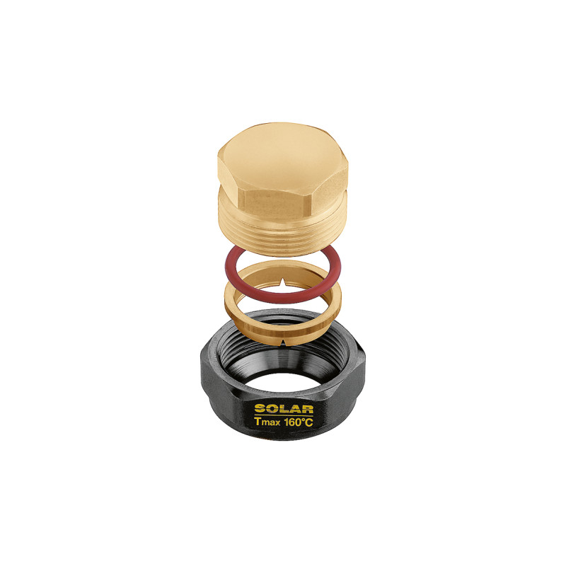 Bouchon solaire CU 22 3/4'' - Raccord à compression