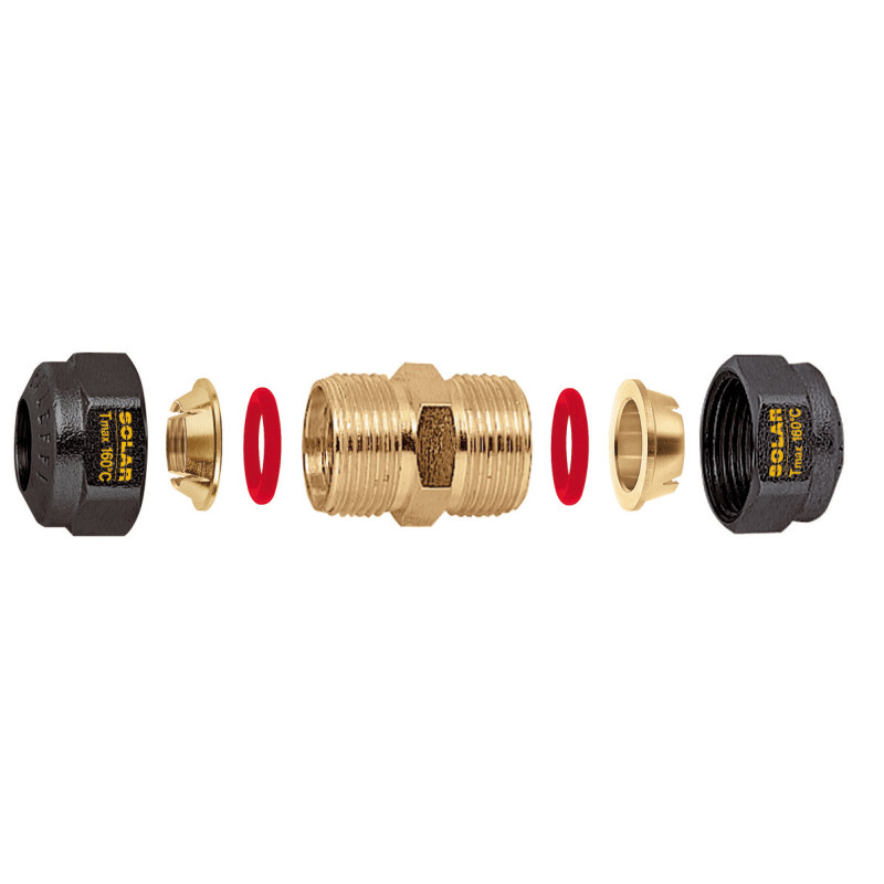Manchon solaire CU22 3/4" - Raccord à compression