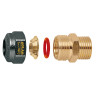 Raccord solaire mâle CU22 3/4" - Raccord à compression