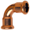 Courbe 90° FF 6002A Cu à sertir Ø14 pour tube Cuivre Chauff. & Sanitaire