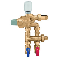 Mitigeur LEGIOFLOW Tête électrothermique RU 3/4"M 230V depart EF Code 600500