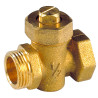 Robinet Boisseau Laiton 3/4"MFpour vidange  7 bar 90°C