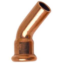 Courbe 45° MF  6040 Cu à sertir Ø16 pour tube Cuivre Chauff. & Sanitaire