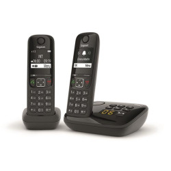 GIGASET Téléphone résidentiel AS690ADUONOIR