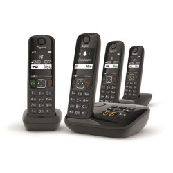 GIGASET Téléphone résidentiel AS690AQUATTRO