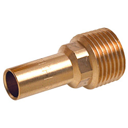 Mamelon double à sertir 8280G Ø54-2"M laiton tube Cuivre Chauff. & Sanitaire
