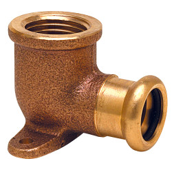 Applique à sertir 8472G Ø12-1/2 F laiton tube Cuivre Chauff. & Sanitaire