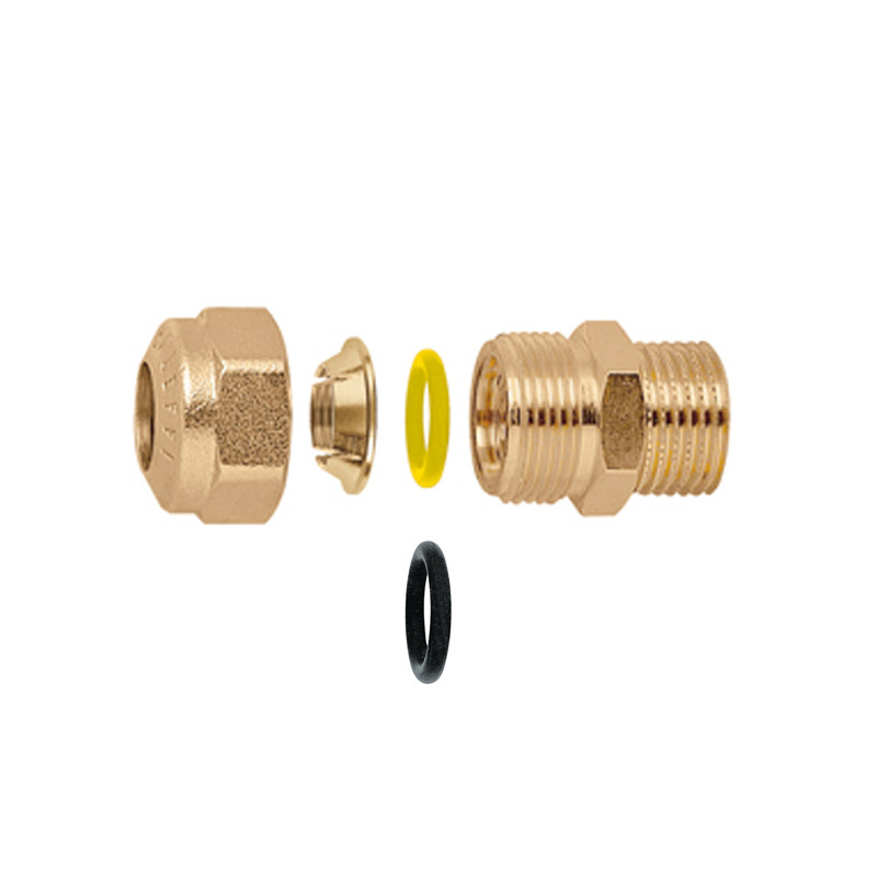 Raccord C+ Mâle 904 1/2"M- Ø16 pour tube cuivre